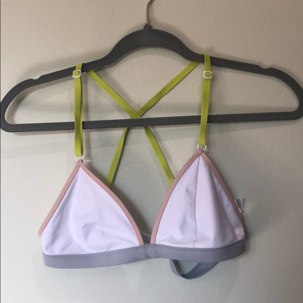 Color block Bikini Top